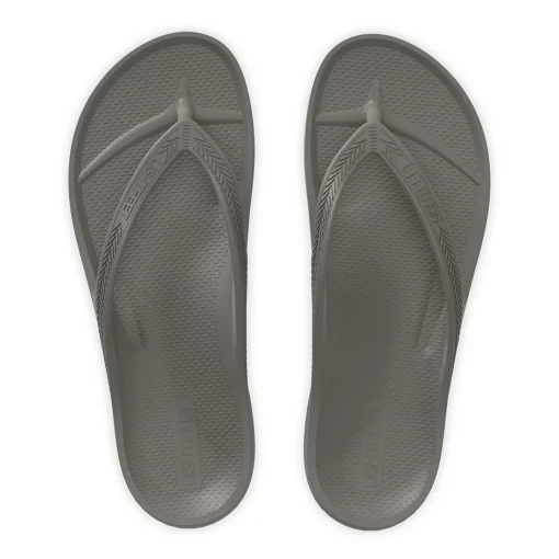 Lightfeet Revive Arch Support Thong Coastal Grey - Image 2