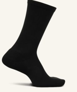 Feetures Therapeutic Crew Black Max Cushion