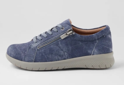 Ziera Solar Blue Distressed Denim