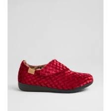 Ziera Foffie Red Emboss Velvet