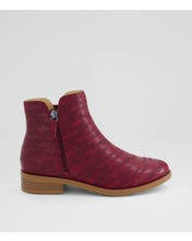 Ziera Skylars Burgundy Embossed Leather XF-ZR